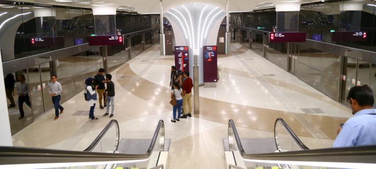 Inauguration du premier métro au Qatar